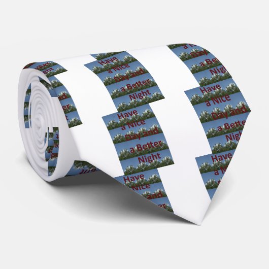 Een fijne dag.png stropdas (Opgerold)