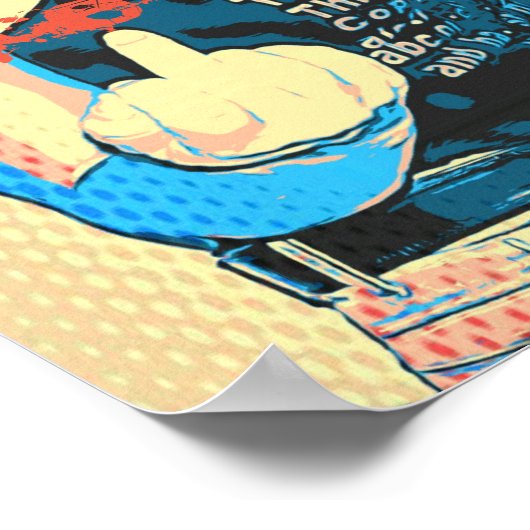 Een fijne dag poster (Hoek)