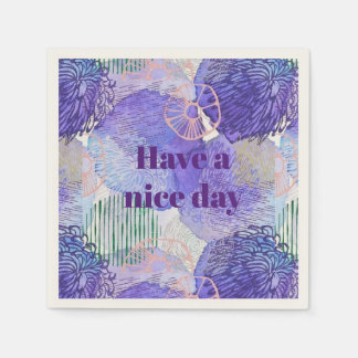 Een fijne dag servet