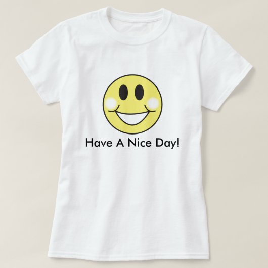 Een fijne dag! t-shirt (Design voorkant)