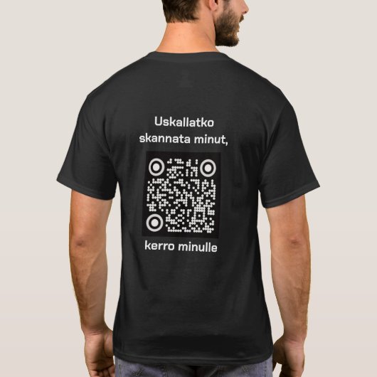 Een fijne dag t-shirt (Achterkant)