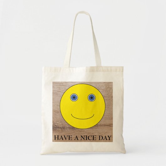 Een fijne dag tote bag (Voorkant)