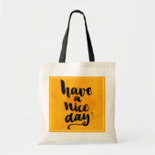 Een fijne dag tote bag (Voorkant)