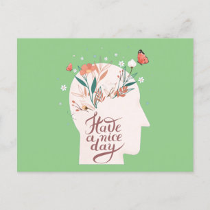 Een fijne dag uitnodiging briefkaart