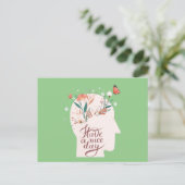 Een fijne dag uitnodiging briefkaart (Staand voorkant)