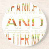 Een fijne dag zandsteen onderzetter (Voorkant)