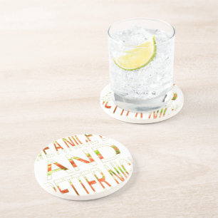 Een fijne dag zandsteen onderzetter