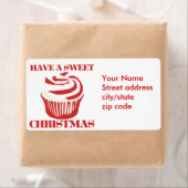 Een fijne kerst etiket (Insitu)