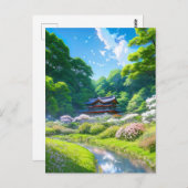 Een fijne Oasis in het hart van het bos Briefkaart (Voorkant / Achterkant)