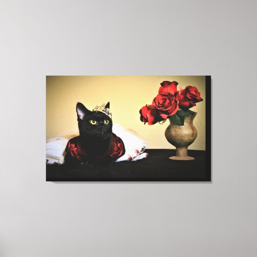 Een fijne schoonheid canvas afdruk (Voorkant)