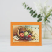  een fijne Thanksgiving Feestdagenkaart (Staand voorkant)