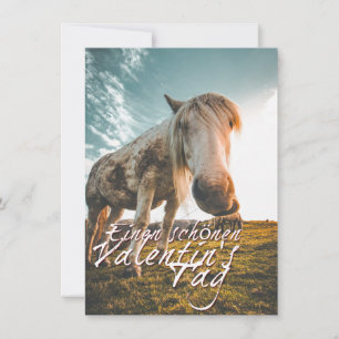 Een fijne Valentijnsdag met een paard dat kijkt