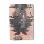 Een fijne vangst door John Clymer Badmat (Voorkant Verticaal)