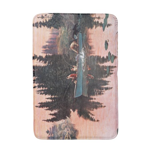 Een fijne vangst door John Clymer Badmat (Voorkant Verticaal)