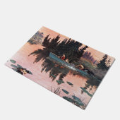 Een fijne vangst door John Clymer Deurmat (Schuin)