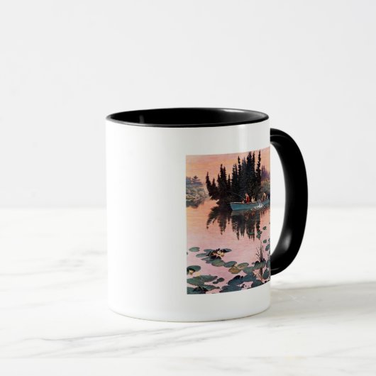 Een fijne vangst door John Clymer Mok (Voorkant rechts)