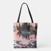 Een fijne vangst door John Clymer Tote Bag (Achterkant)