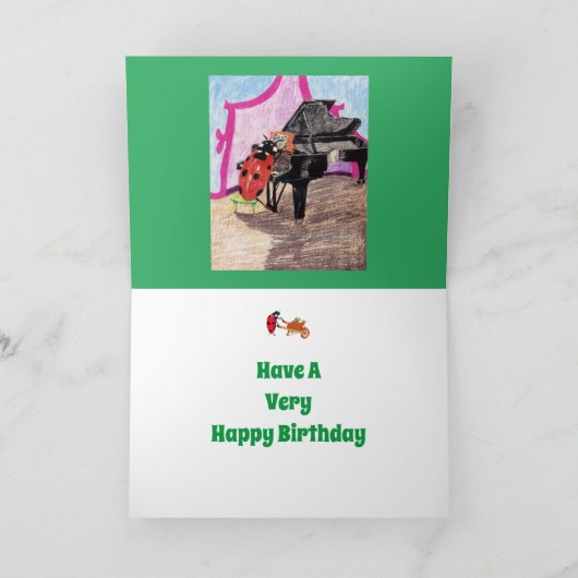 Een fijne verjaardag 🎁🎂🎈🎊 kaart (Binnen)