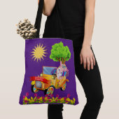 Een fijne zomerse Canvas tas (Dichtbij)