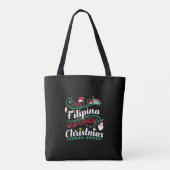 Een Filippijnse die van kerst houdt Tote Bag (Achterkant)