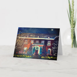 Een Filoli kerstkaart Bedankkaart