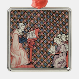 Een filosofische les metalen ornament