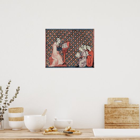 Een filosofische les poster (Keuken)