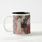 Een filosofische les tweekleurige koffiemok (Links)