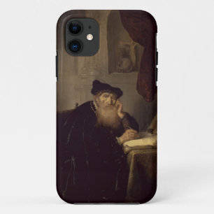 Een filosoof, 1635 (olie op het paneel) iPhone 11 hoesje