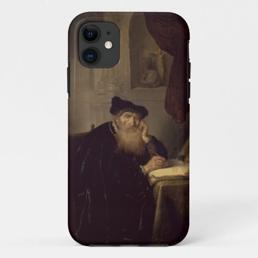 Een filosoof, 1635 (olie op het paneel) Case-Mate iPhone case (Achterkant)