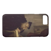 Een filosoof, 1635 (olie op het paneel) Case-Mate iPhone case (Achterkant (Horizontaal))