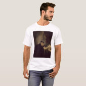 Een filosoof, 1635 (olie op het paneel) t-shirt (Voorkant volledig)