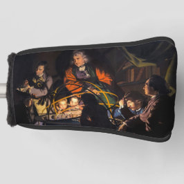 Een filosoof die een lezing geeft over het orrariu golfheadcover