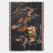 Een filosoof die lesgeeft over het Ordrery zonnest Deken (Voorkant Verticaal)