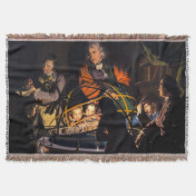 Een filosoof die lesgeeft over het Ordrery zonnest