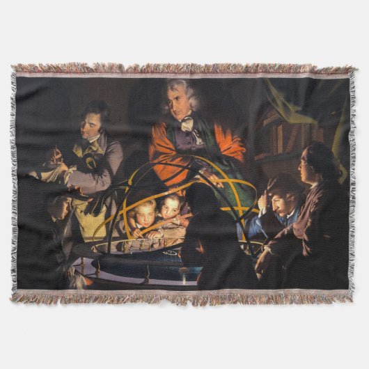 Een filosoof die lesgeeft over het Ordrery zonnest Deken (Voorkant)