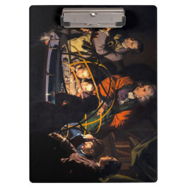 Een filosoof die lesgeeft over het Ordrery zonnest Klembord