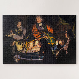 Een filosoof die lesgeeft over het Ordrery zonnest Legpuzzel