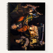 Een filosoof die lesgeeft over het Ordrery zonnest Notitieboek (Voorkant)