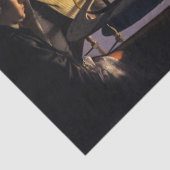 Een filosoof die lesgeeft over het Ordrery zonnest Tissuepapier (Detail)