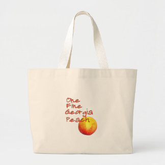 Eén Fine Georgia Peach Grote Tote Bag