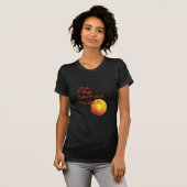 Eén Fine Georgia Peach T-shirt (Voorkant volledig)