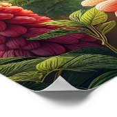 Een fladderend moment poster (Hoek)