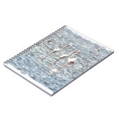 Een flamboyant stukje flamingo's notitieboek (Linkerzijde)