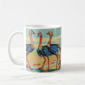 Een flamboyante flamingo mok (Links)