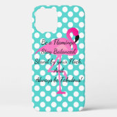 Een Flamingo Phone Case (Achterkant)