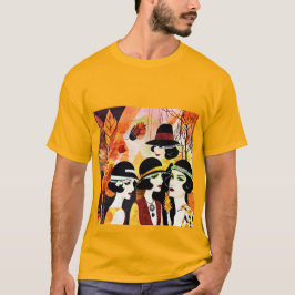 Een Flappers Thanksgiving T-shirt