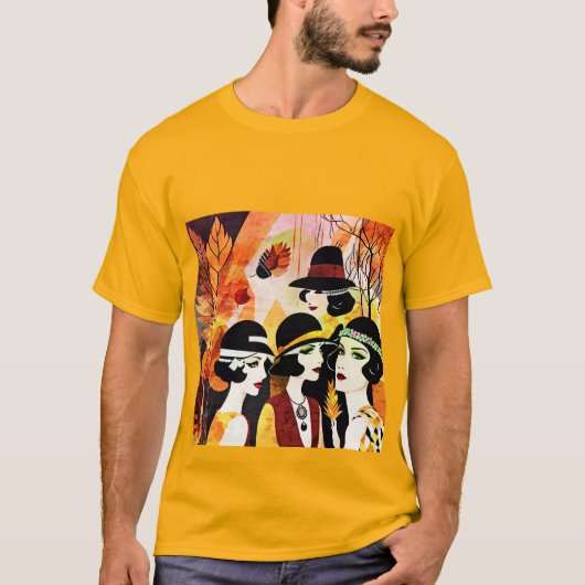 Een Flappers Thanksgiving T-shirt (Voorkant)