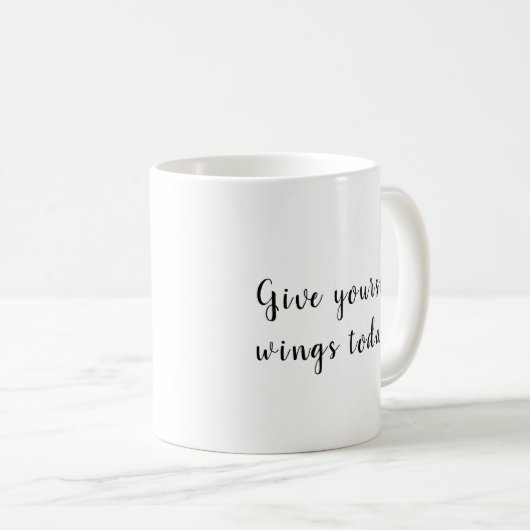 "Een flens" Koffiemok (Voorkant rechts)