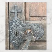 Een fles wijn rechtstreeks uit Frankrijk! Wijn Etiket (Enkel label)